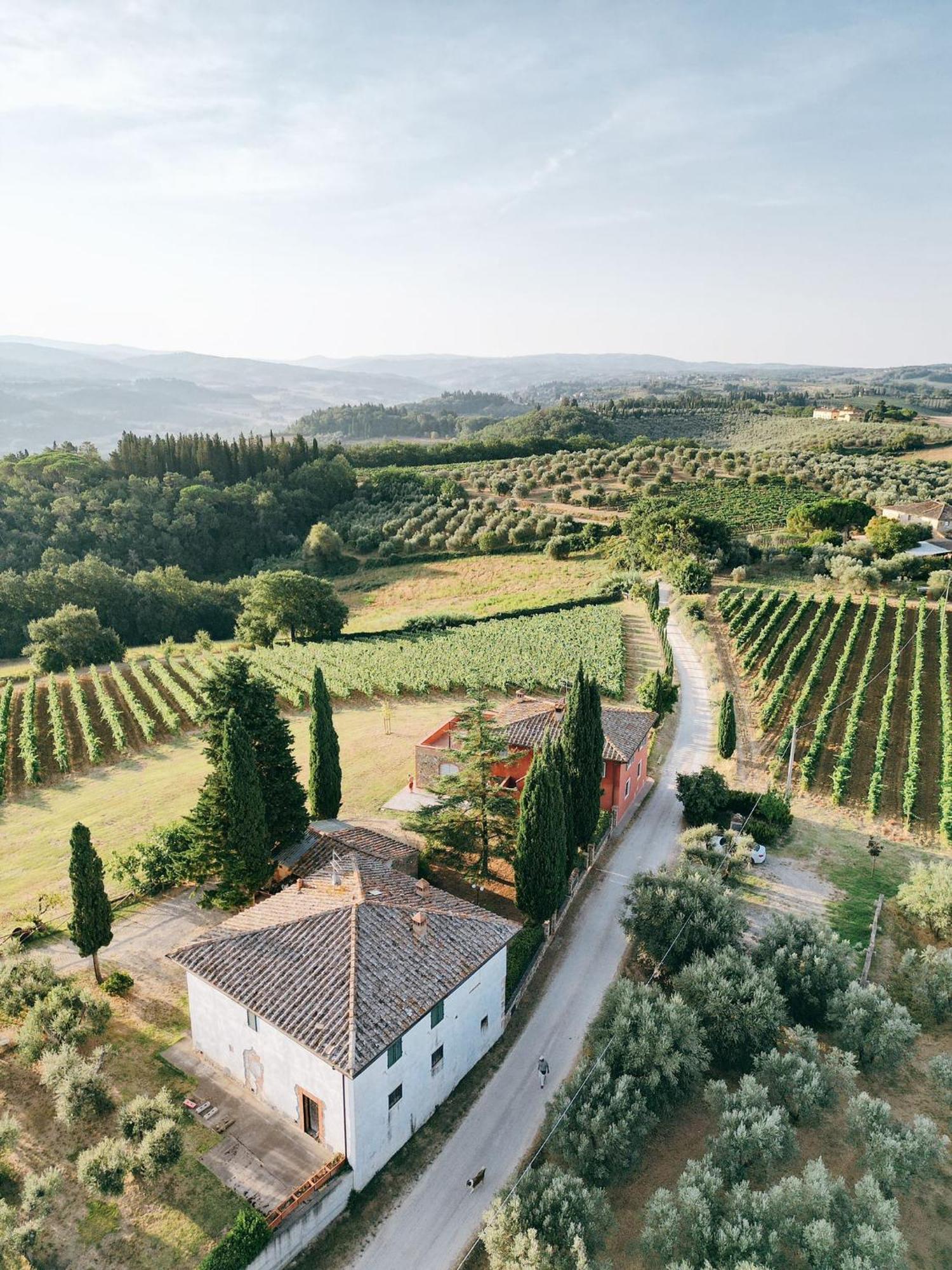 Agriturismo Sant'Ellero ซานกัสชาโน อิน วัลดีเปซา ภายนอก รูปภาพ